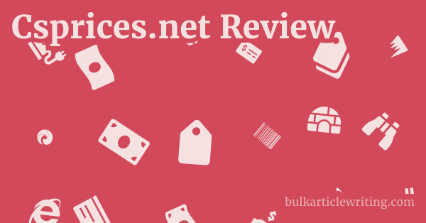 Csprices.net Review 1 by