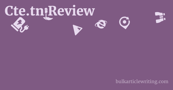 Cte.tn Review 1 by