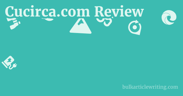 Cucirca.com Review 1 by