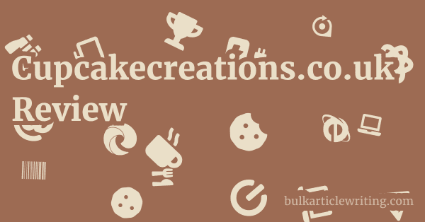 Cupcakecreations.co.uk Review 1 by