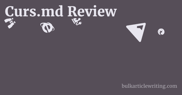 Curs.md Review 1 by