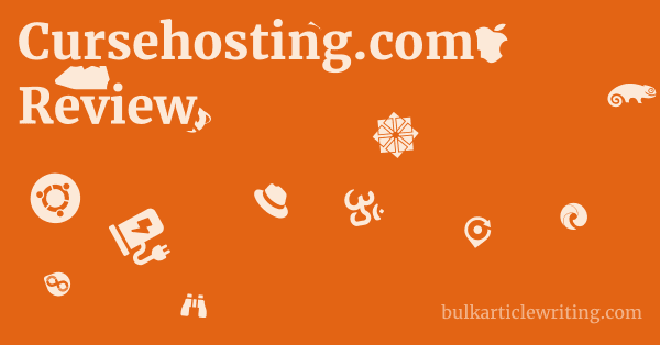 Cursehosting.com Review 1 by