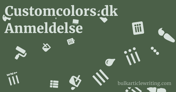Customcolors.dk Anmeldelse 1 by Partners
