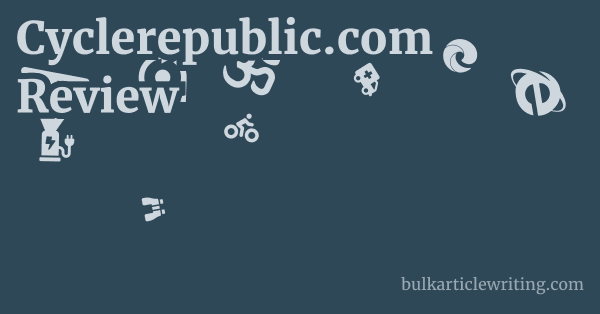 Cyclerepublic.com Review 1 by