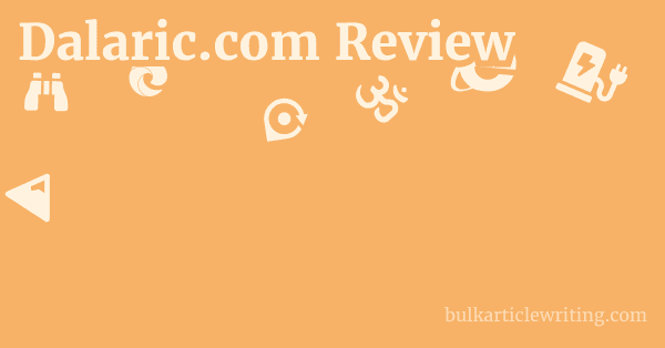 Dalaric.com Review 1 by Partners