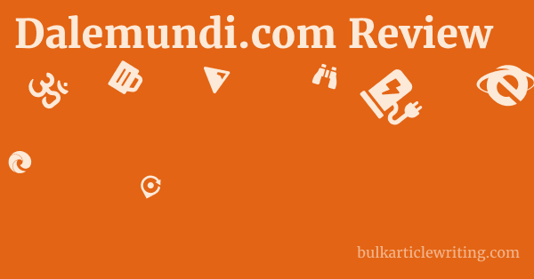 Dalemundi.com Review 1 by