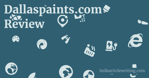 Dallaspaints.com Review 1 by