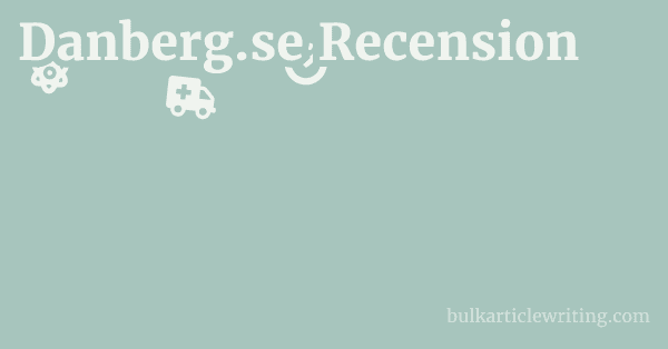 Danberg.se Recension 1 by