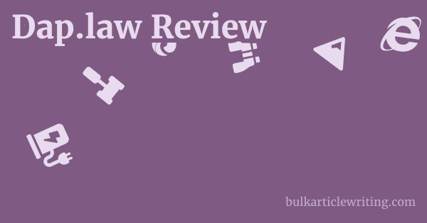 Dap.law Review 1 by