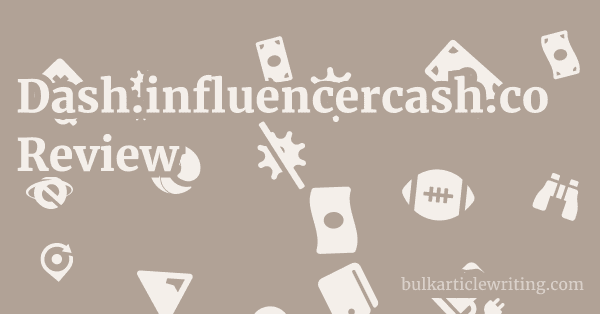 Dash.influencercash.co Review 1 by