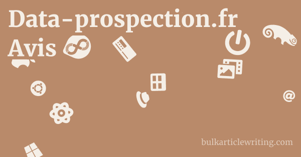 Data-prospection.fr Avis 1 by