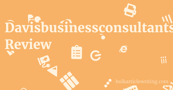 Davisbusinessconsultants.com Review 1 by