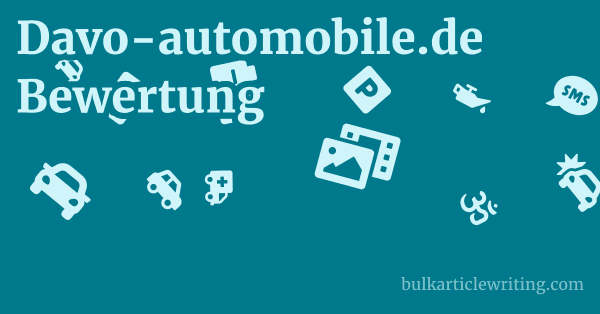 Davo-automobile.de Bewertung 1 by