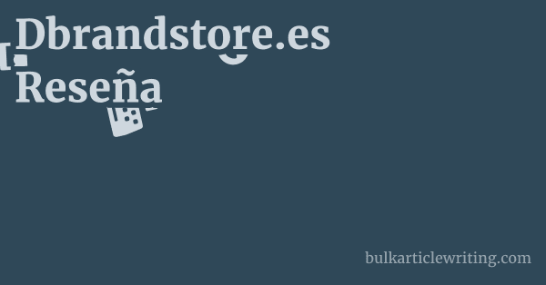 Dbrandstore.es Reseña 1 by
