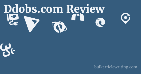 Ddobs.com Review 1 by