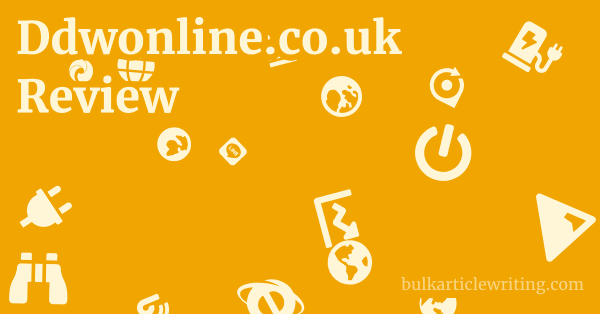Ddwonline.co.uk Review 1 by