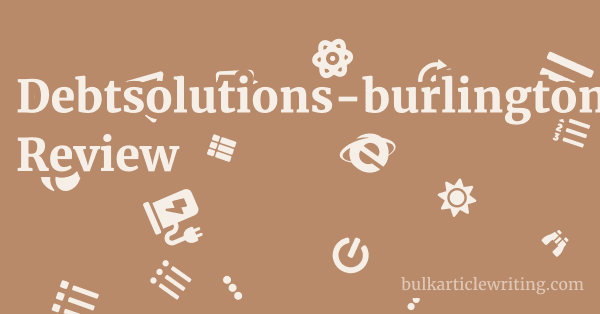 Debtsolutions-burlington.ca Review 1 by