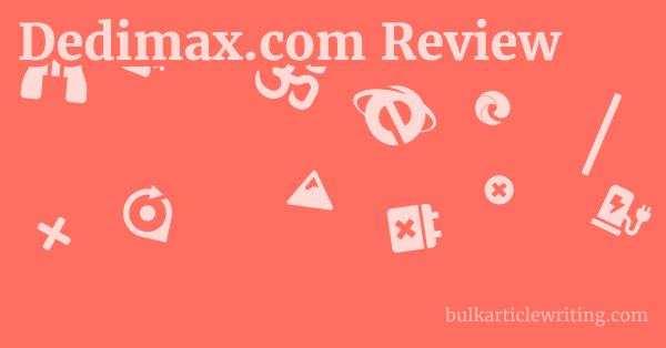 Dedimax.com Review 1 by