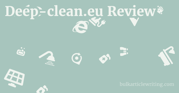 Deep-clean.eu Review 1 by