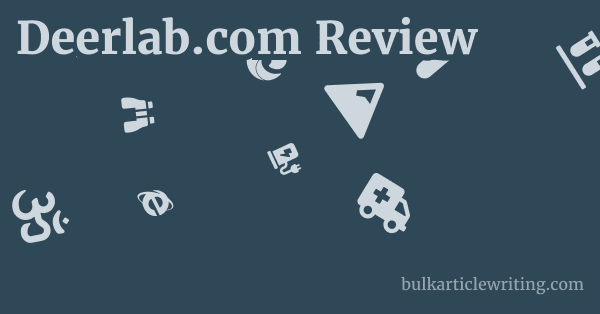 Deerlab.com Review 1 by