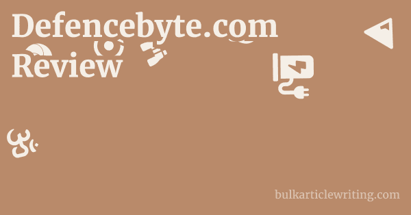 Defencebyte.com Review 1 by
