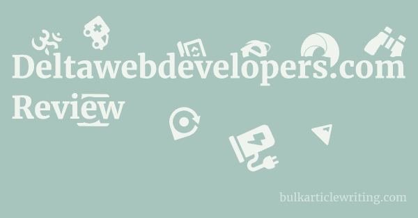 Deltawebdevelopers.com Review 1 by