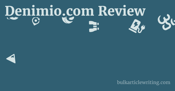 Denimio.com Review 1 by