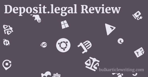 Deposit.legal Review 1 by Partners