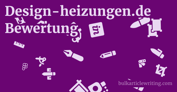 Design-heizungen.de Bewertung 1 by