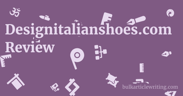 Designitalianshoes.com Review 1 by Partners