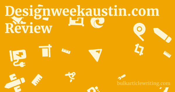 Designweekaustin.com Review 1 by