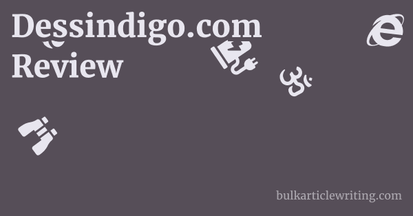 Dessindigo.com Review 1 by