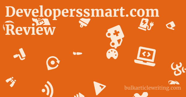 Developerssmart.com Review 1 by