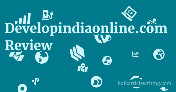 Developindiaonline.com Review 1 by