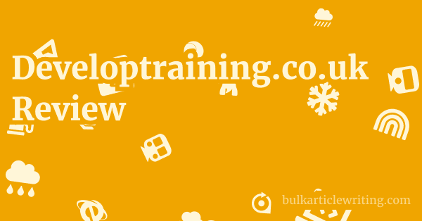 Developtraining.co.uk Review 1 by