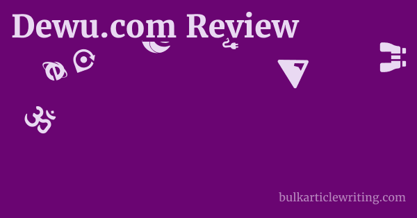 Dewu.com Review 1 by