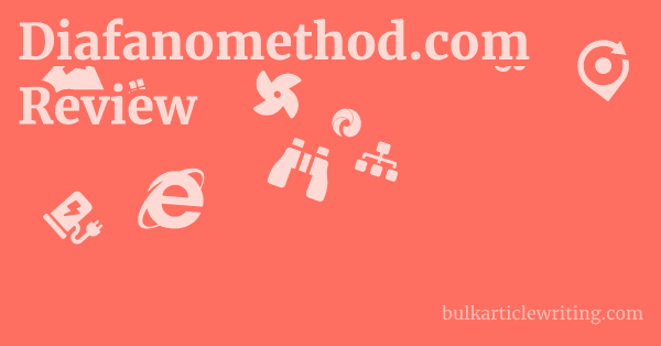 Diafanomethod.com Review 1 by