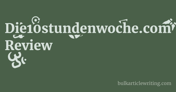 Die10stundenwoche.com Review 1 by