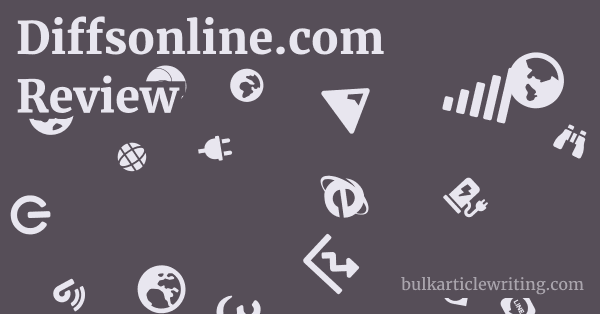 Diffsonline.com Review 1 by