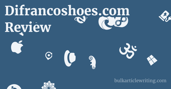 Difrancoshoes.com Review 1 by