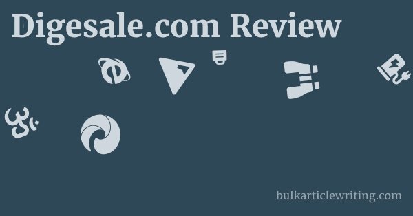 Digesale.com Review 1 by