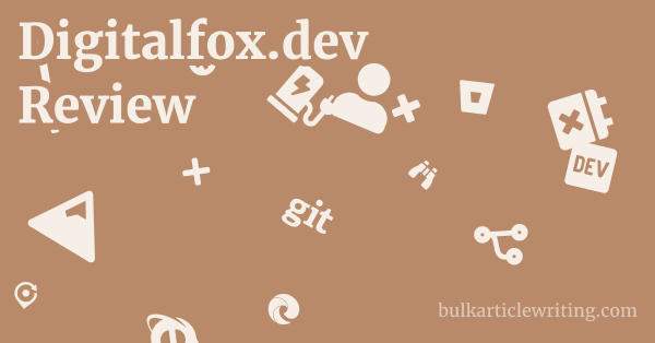 Digitalfox.dev Review 1 by