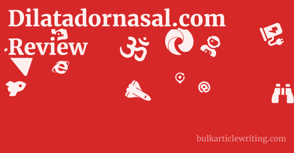 Dilatadornasal.com Review 1 by