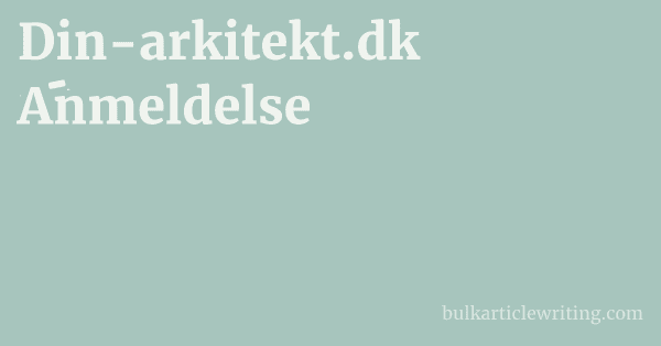 Din-arkitekt.dk Anmeldelse 1 by Partners