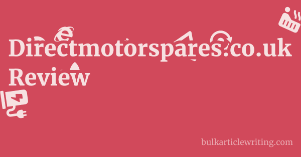 Directmotorspares.co.uk Review 1 by