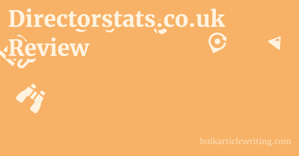 Directorstats.co.uk Review 1 by