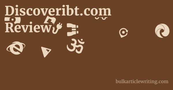 Discoveribt.com Review 1 by