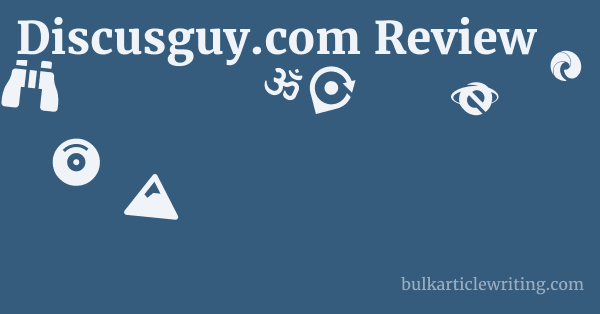 Discusguy.com Review 1 by