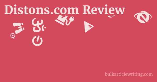 Distons.com Review 1 by