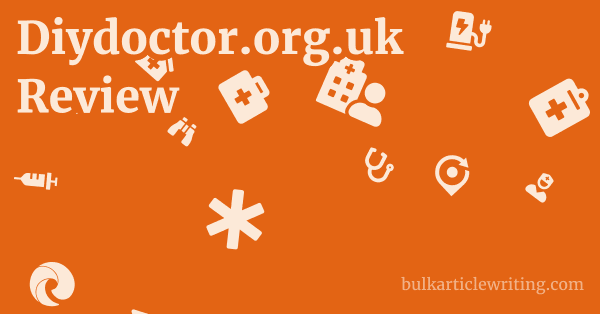 Diydoctor.org.uk Review 1 by Partners